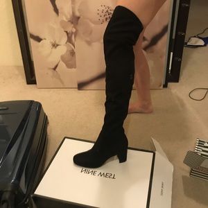 Nine west over the knee boots new in box